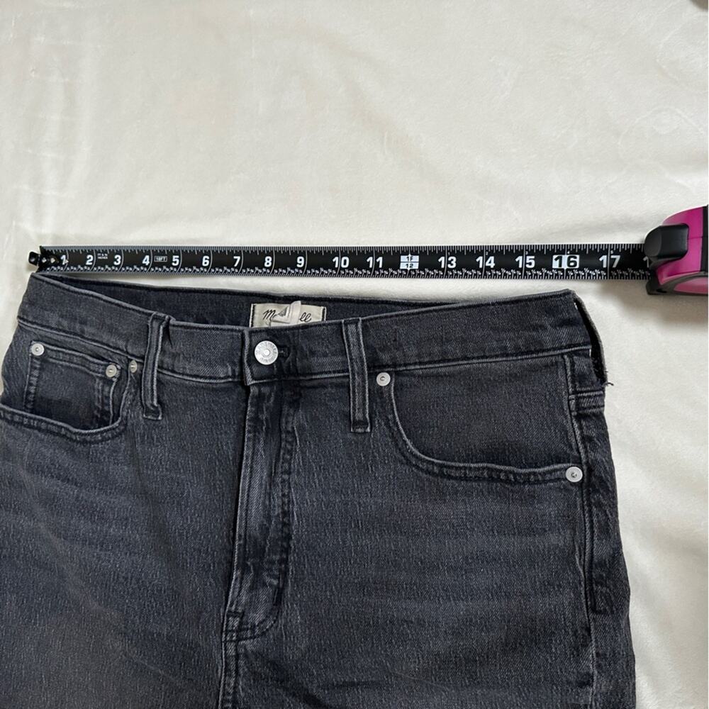Madewell The Perfect Vintage Jean Women’s Size 31 Black - Picture 8 of 10
